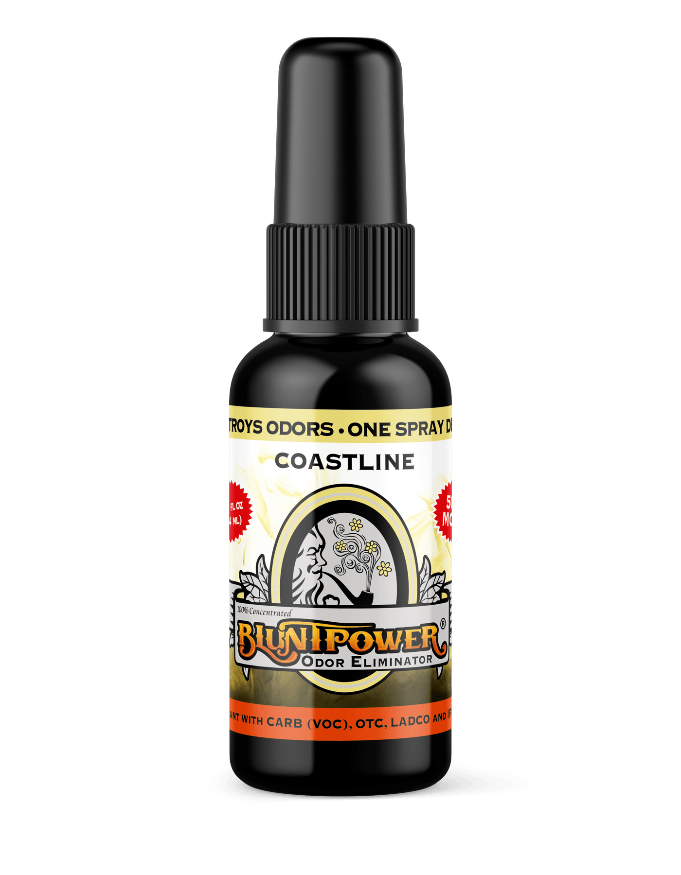 Coastline Odor Eliminator Spray - BluntPower Air Freshener