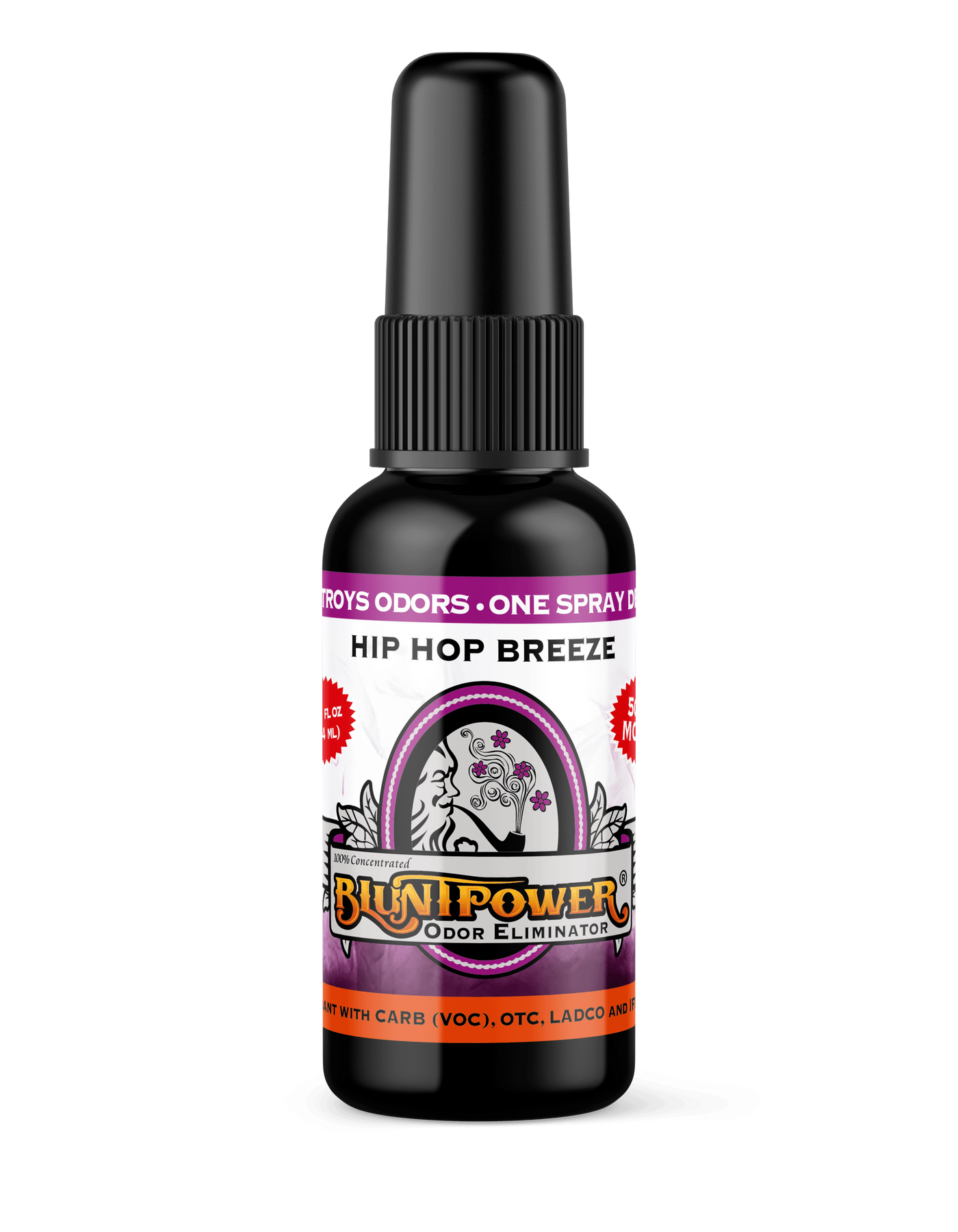 Hip Hop Breeze Odor Eliminator Spray - BluntPower Air Freshener