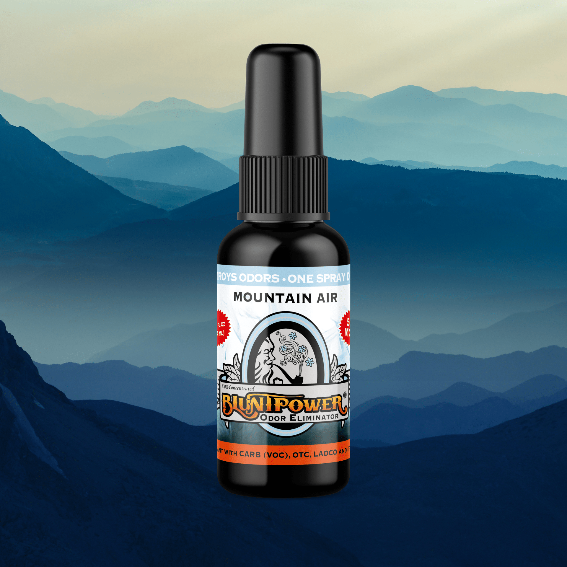 Mountain Air Odor Eliminator Spray – BluntPower Air Freshener