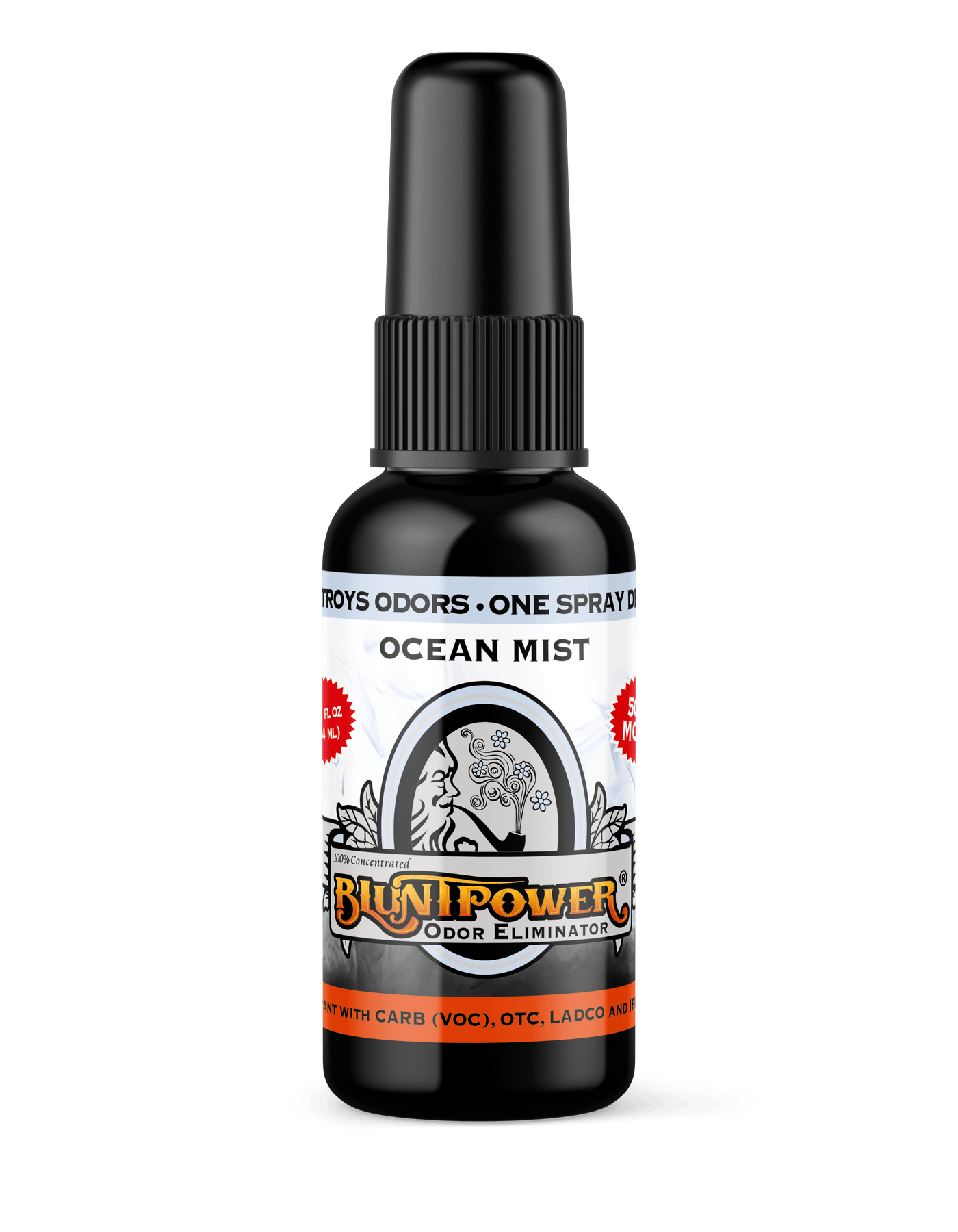 Ocean Mist Odor Eliminator Spray - BluntPower Air Freshener