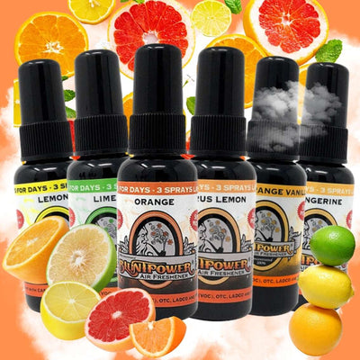 "Citrus Scent Lover's" Fragrance Set - BluntPower Air Freshener