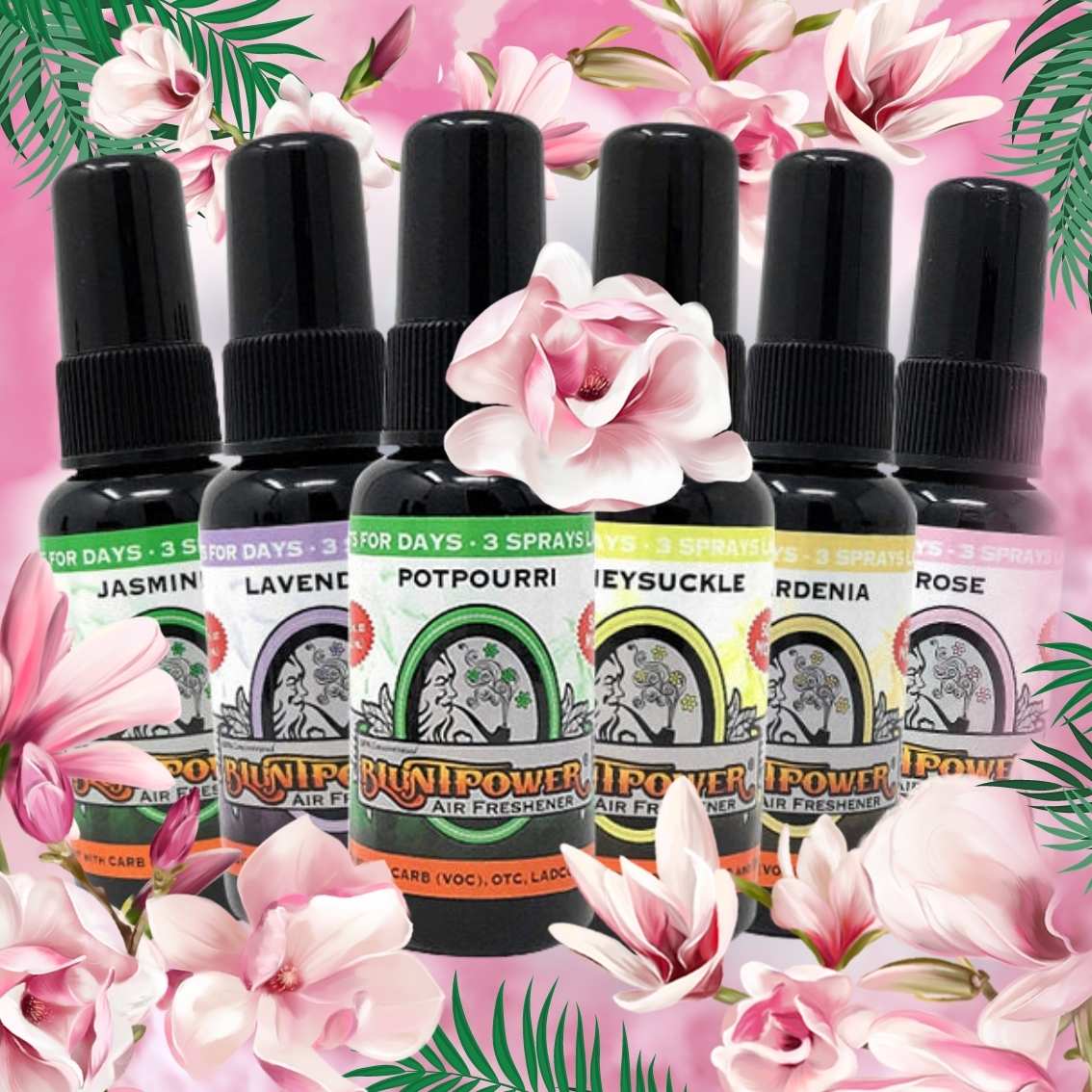 "Floral Scent Lover's" Fragrance Set - BluntPower Air Freshener