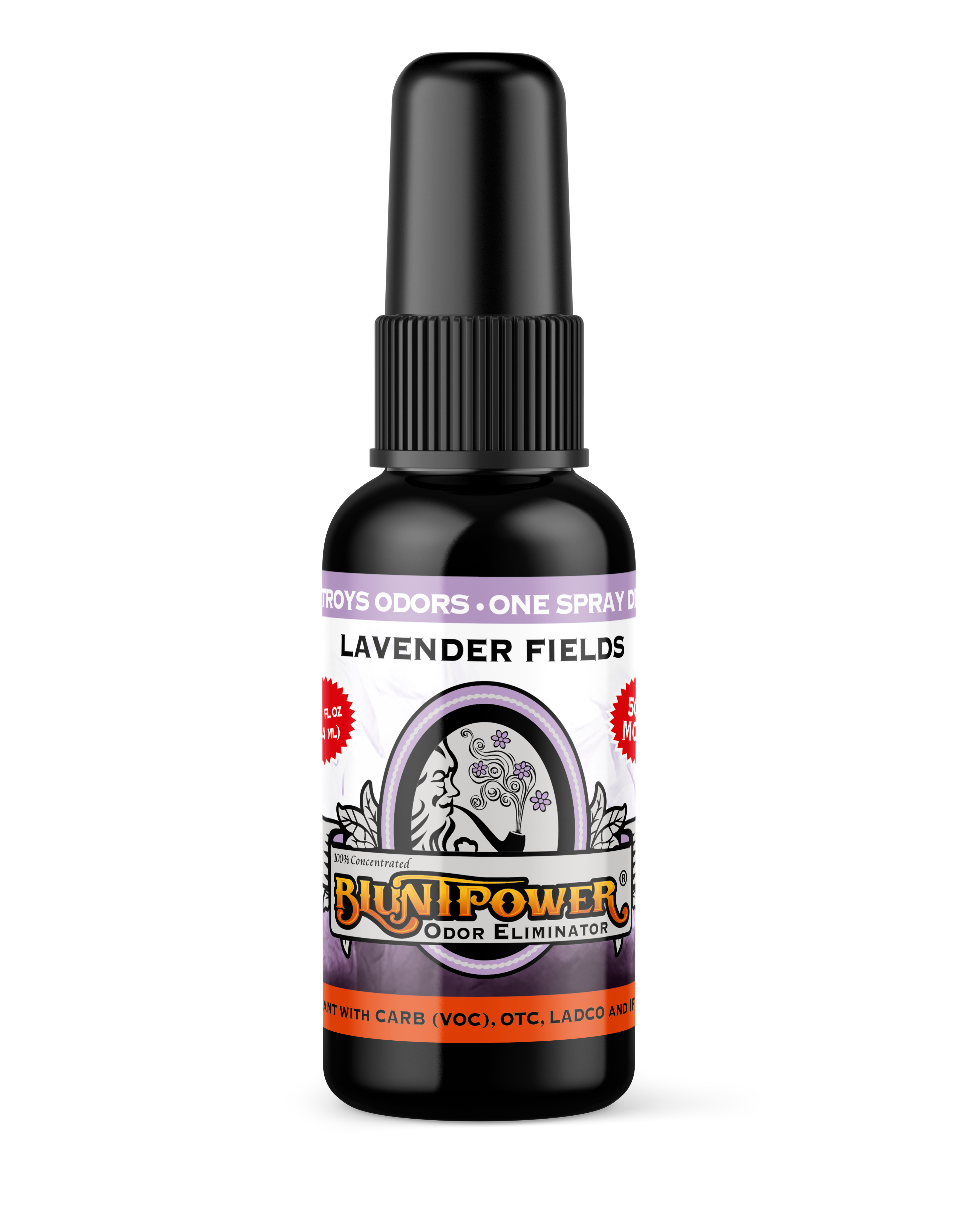 Lavender Fields Odor Eliminator Spray - BluntPower Air Freshener