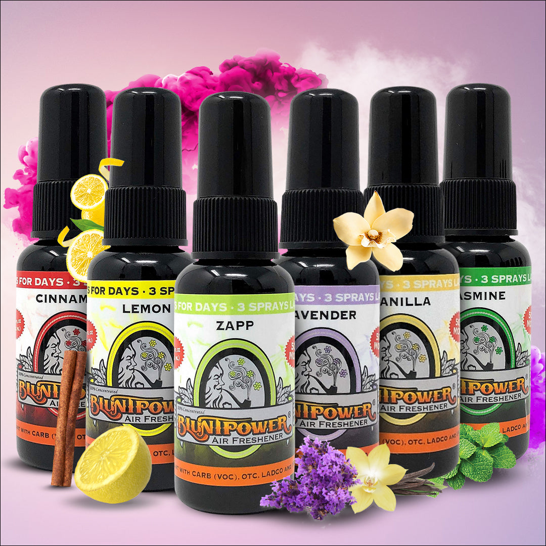 "Just Vibe" Anxiety Relief Fragrance Set - BluntPower Air Freshener