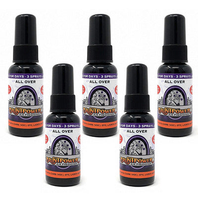 All Over Spray Air Freshener Bundle (5 Pack) Auto renew - BluntPower Air Freshener