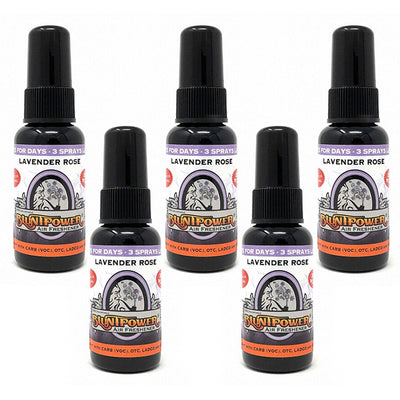 Lavender Rose Spray Air Freshener Bundle (5 Pack)